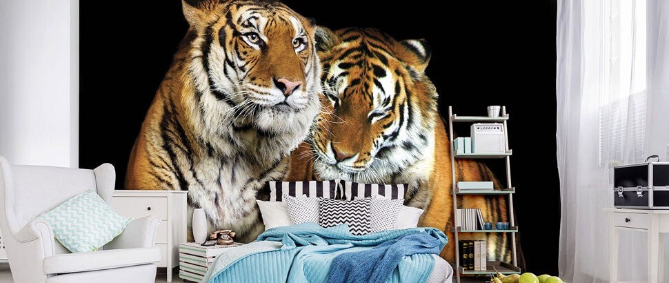 Fotobehang van tijgers kopen bij Fotobehangkoning