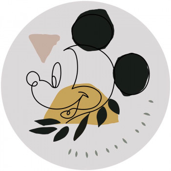 Disney Behangcirkel Mickey Mouse Modern Art - Ø 125 cm