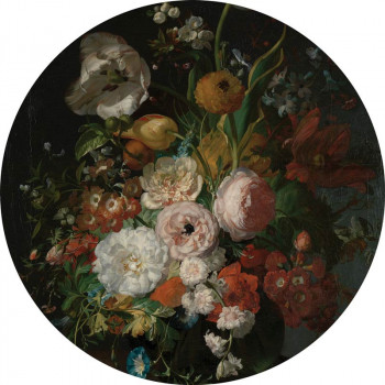 Behangcirkel Stilleven Bloemen Rijksmuseum