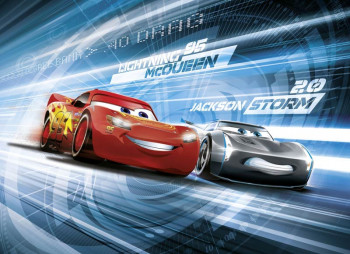 Disney fotobehang Cars 3 Simulation - 254 x 184 cm