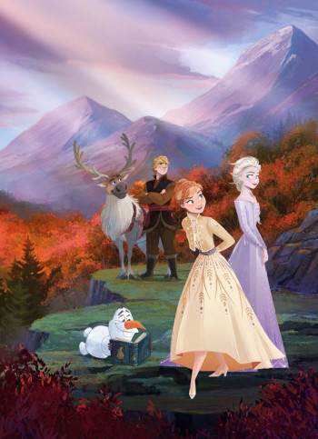 Disney Fotobehang Frozen Lente - 184 x 254 cm