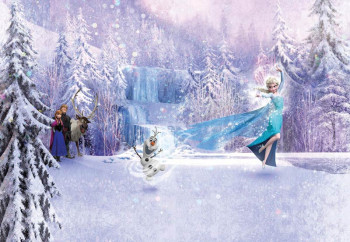 Disney Fotobehang Frozen Winterlandschap - 368 x 254 cm