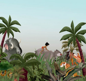 Disney Fotobehang Jungle Book - 300 x 280 cm