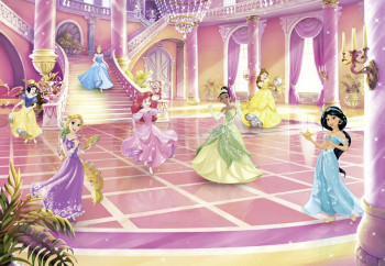 Disney Fotobehang Prinsessenbal - 368 x 254 cm