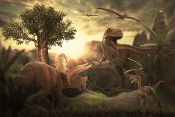 Fotobehang Dinosauriërs