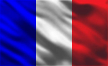 Fotobehang Franse Vlag