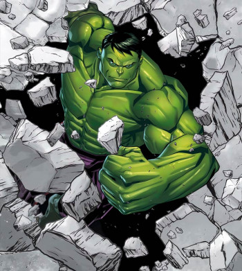 Fotobehang Hulk Breaker - 250 x 280 cm