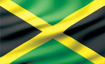 Fotobehang Jamaicaanse Vlag