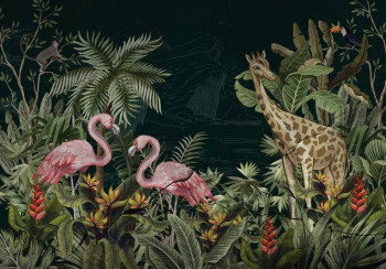 Fotobehang Jungle Animals