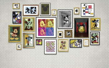 Disney Fotobehang Mickey Art Collection - 400 x 250 cm