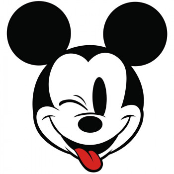 Disney Fotobehang Mickey Mouse - 128 x 128 cm