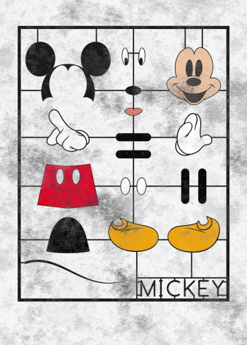 Disney Fotobehang Mickey Mouse Kit - 200 x 280 cm