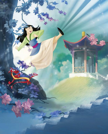 Disney Fotobehang Mulan - 200 x 250 cm