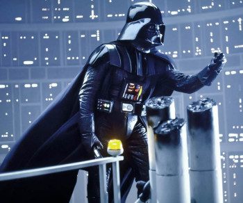Fotobehang Star Wars Classic Vader Join the Dark Side - 300 x 250 cm