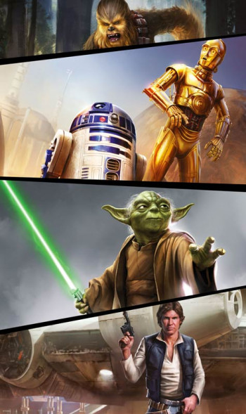Fotobehang Star Wars Moments Rebels - 120 x 200 cm