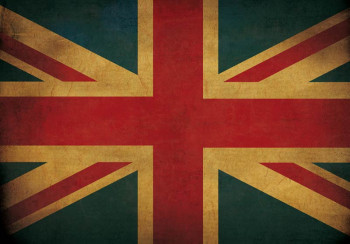 Fotobehang Vlag van het Verenigd Koninkrijk