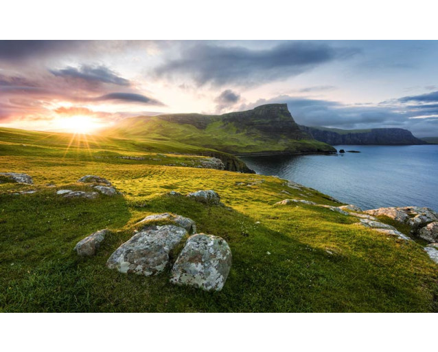 Schots paradijs op Isle of Skye met een indrukwekkend landschap.