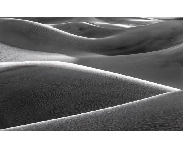 Woestijnlandschap in Death Valley met een indrukwekkend zandlandschap.