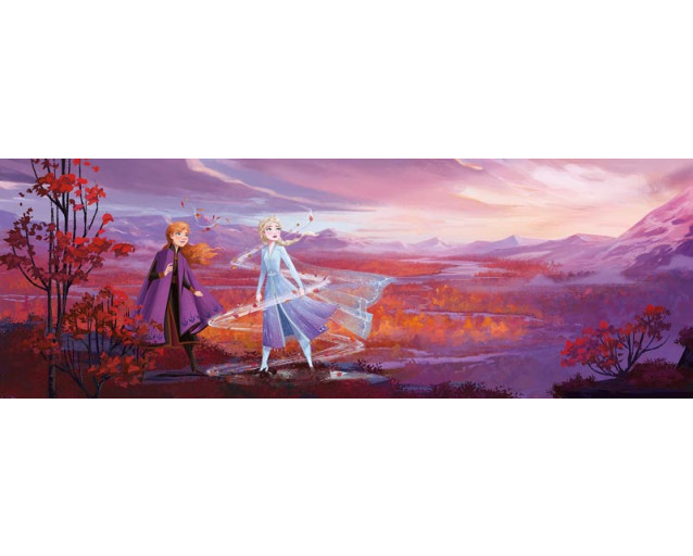Disney Fotobehang Frozen Panorama - 368 x 127 cm