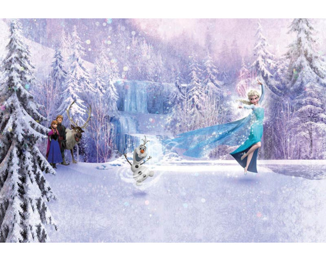 Disney Fotobehang Frozen Winterlandschap - 368 x 254 cm