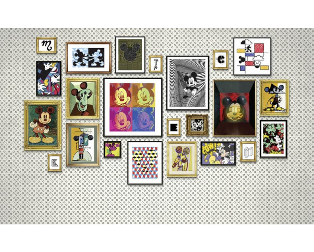 Disney Fotobehang Mickey Art Collection - 400 x 250 cm