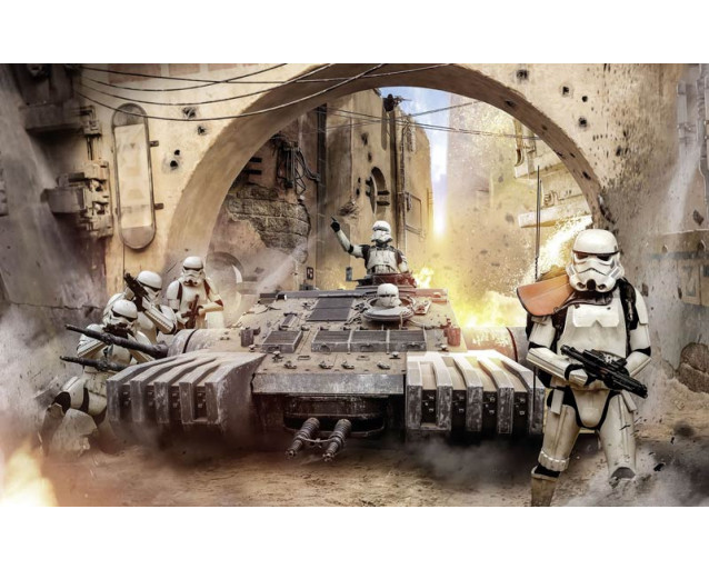 Fotobehang Star Wars Tanktrooper - 400 x 250 cm