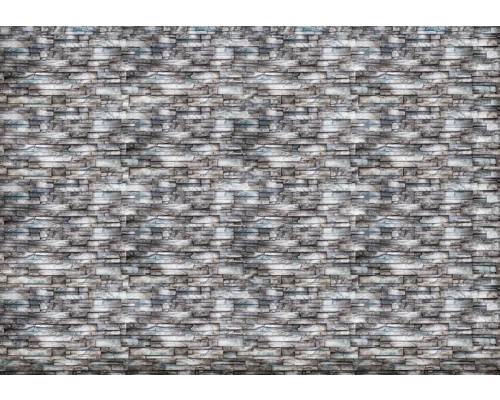 Grijze stenen muur, decoratief en abstract weergegeven op een modern fotobehang.