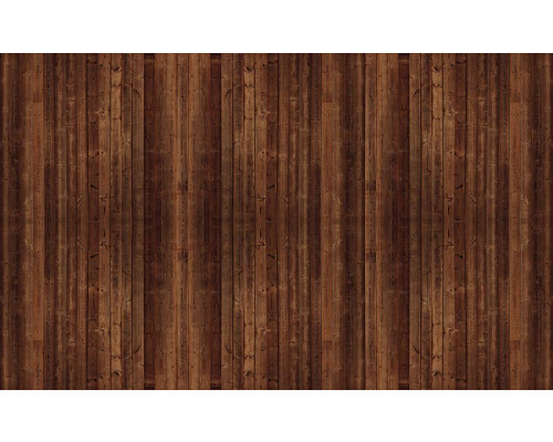 Houten planken fotobehang met een abstract kunstpatroon, ideaal voor een warme, rustieke ruimte.