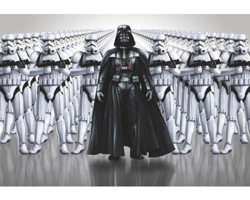 Star Wars Imperial Force fotobehang met de dreigende keizerlijke troepen, ideaal voor een Star Wars fan.