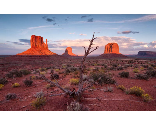 Monument Valley in Arizona, een iconisch Wild West landschap.