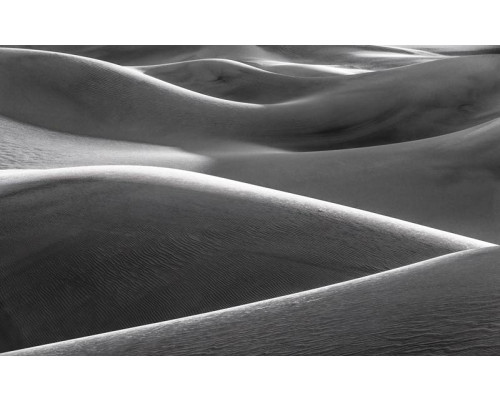Woestijnlandschap in Death Valley met een indrukwekkend zandlandschap.