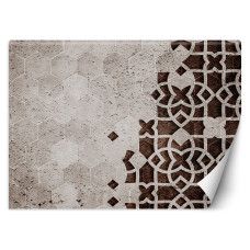 Fotobehang, 3D Oosters ornament