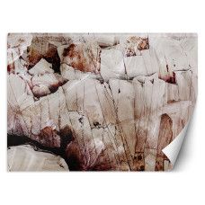 Fotobehang, Abstracte Textuur Beige Bruin