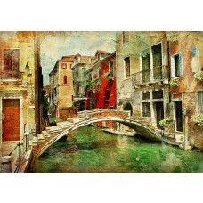 Fotobehang, De brug in Venetië