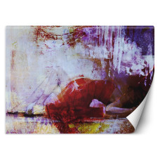 Fotobehang, Liggende vrouw Abstract