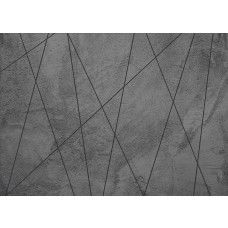 Een fotobehang van lijnen op beton, ideaal voor het creėren van een minimalistische, stoere uitstraling in elke ruimte.