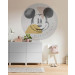 Disney Behangcirkel Mickey Mouse - Ø 125 cm