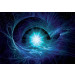 Fotobehang Blue Supernova