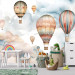 Fotobehang Kleurrijke Luchtballonnen