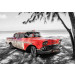 Fotobehang Retro Auto in Cuba