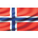 Fotobehang Vlag van Noorwegen