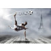 Fotobehang Voetballer in Frankrijk