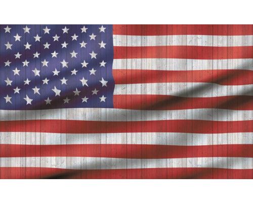 Fotobehang van de Amerikaanse vlag, symbool van de Verenigde Staten.