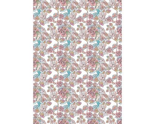 Disney Assepoester fotobehang, met de prinses in haar iconische jurk, ideaal voor de meisjeskamer.