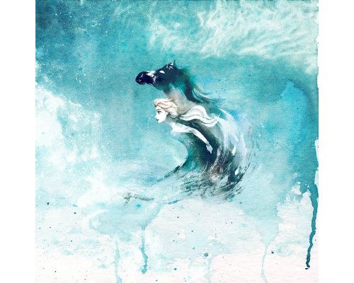 Frozen Spirit of Wonder fotobehang, met Elsa en Anna, perfect voor een Frozen fan.