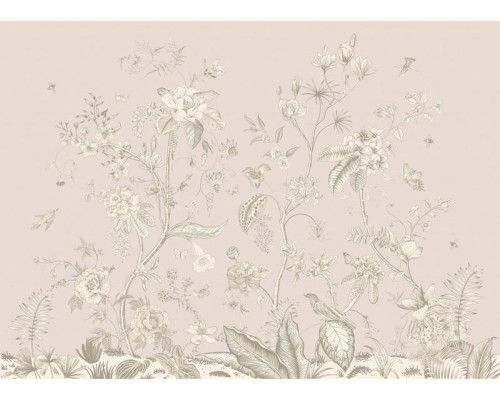 Fotobehang Antieke Bloemen