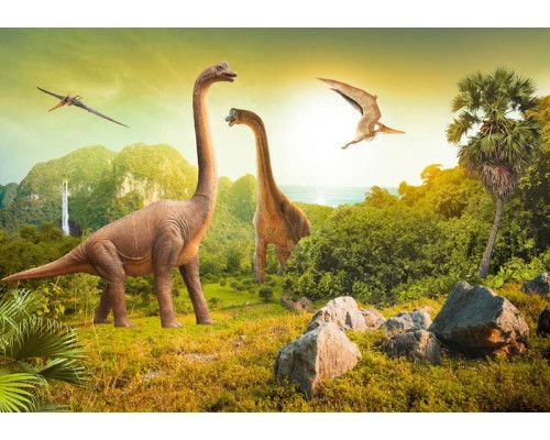 Gouden marmer en verenpatronen versmelten op dit fotobehang, met een elegante en industriële uitstraling.