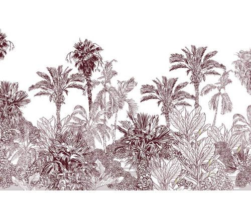 Fotobehang Palmbomen en Jungle Planten