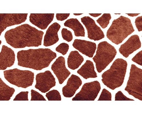 Fotobehang van de huid van een giraffe, met een close-up van het patroon van de vacht.