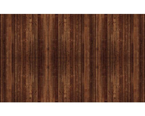 Houten planken fotobehang met een abstract kunstpatroon, ideaal voor een warme, rustieke ruimte.